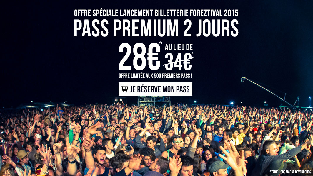 Pass Premium 2 jours Foreztival